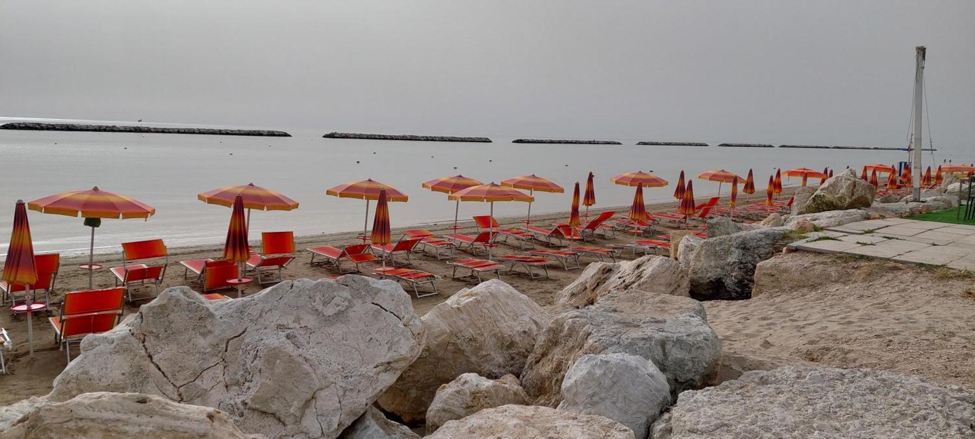 La Conchiglia Apartman Porto SantʼElpidio Kültér fotó